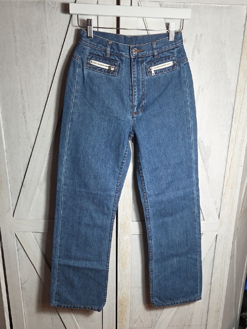 A.P.C. 100% Cotton Straight Leg Jeans Size 24